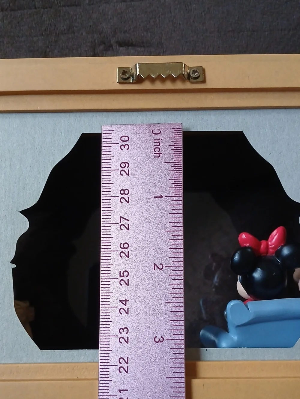 Disney Parks 3D Mickey & Minnie Shadow Box Frame And Photo Holder